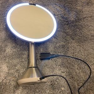 simplehuman Mirror with Touch-Control Brightness